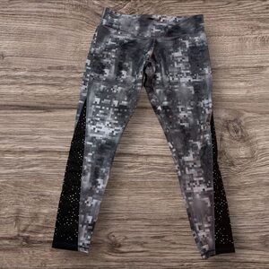 CHAMPION Duo Dry+ Leggings Womens XXL Black/grey (288)